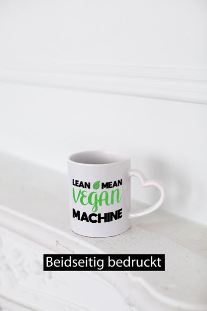 Lean Mean Vegan Maschien | Vegetarier lustiger Spruch Geschenk Humor