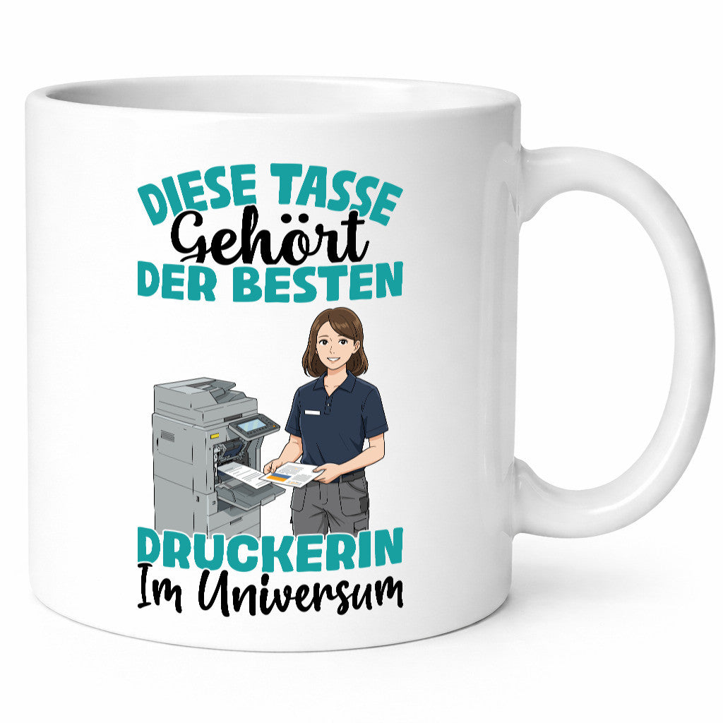 Im Universum: Druckerin | Druckerei Print Medien Geschenk Humor Geschenkidee