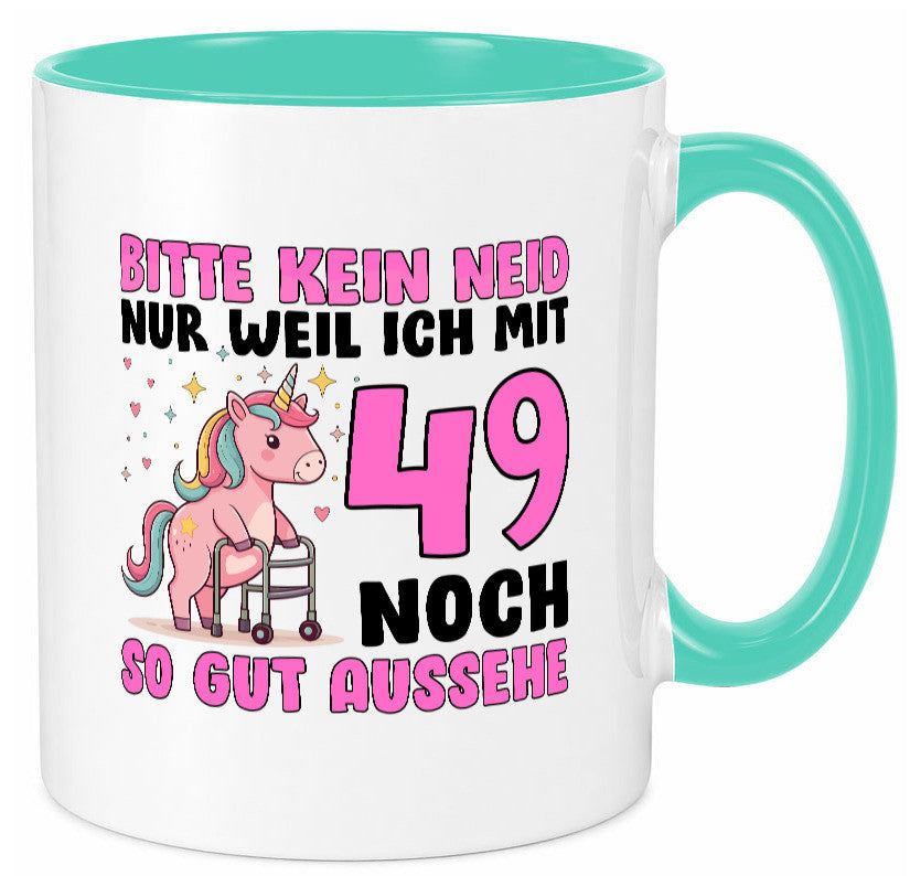 49. Geburtstag | 49 Jahre Mit noch so gut aussehen lustiger Spruch Geschenk