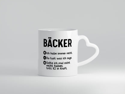 Bäcker haben immer Recht | Du magst mach ich sage |Bäcker Geschenk Humor