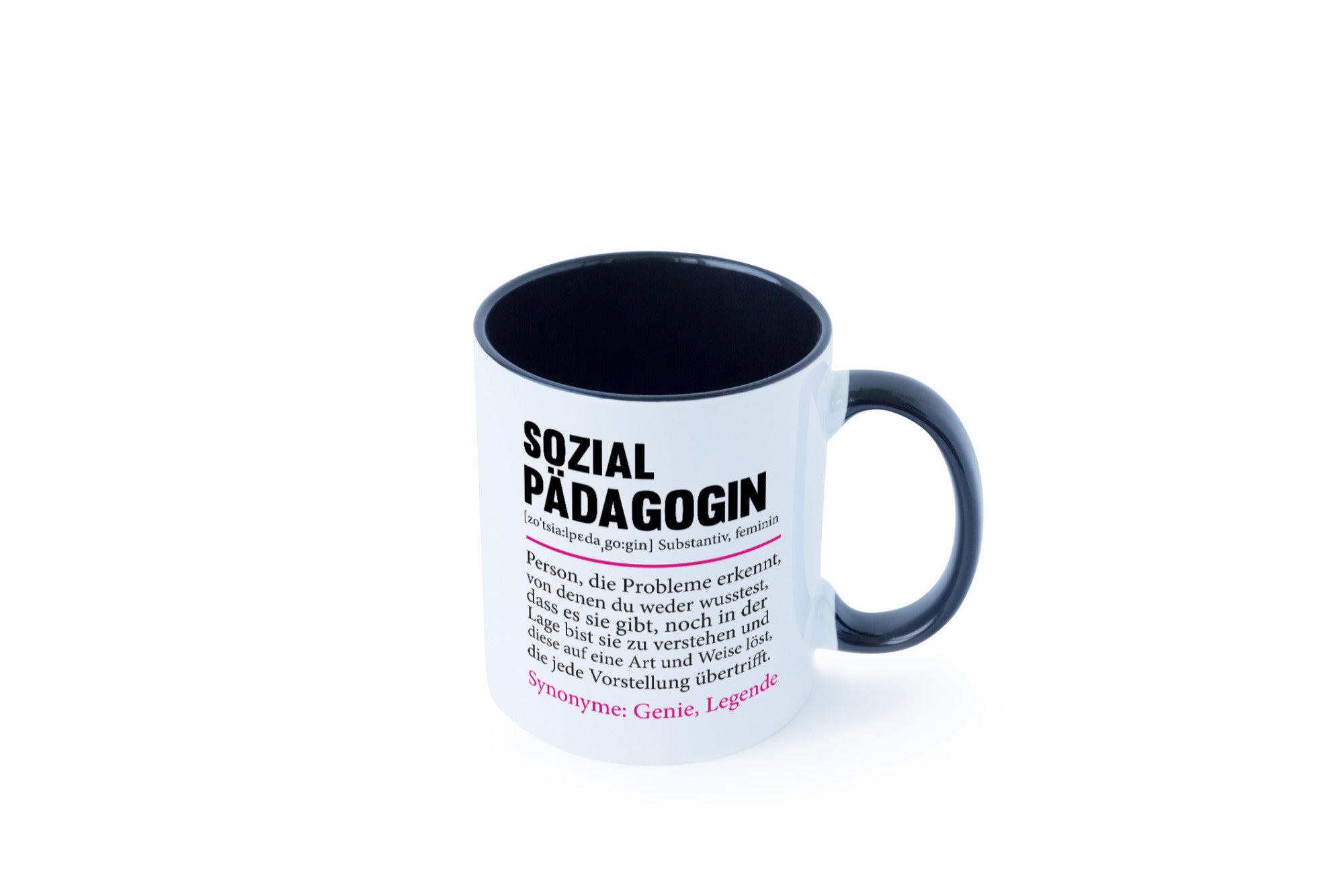 Sozialpädagogin | Spruch lustig Humor Pädagogin v2 Geschenkidee Geschenk Tasse