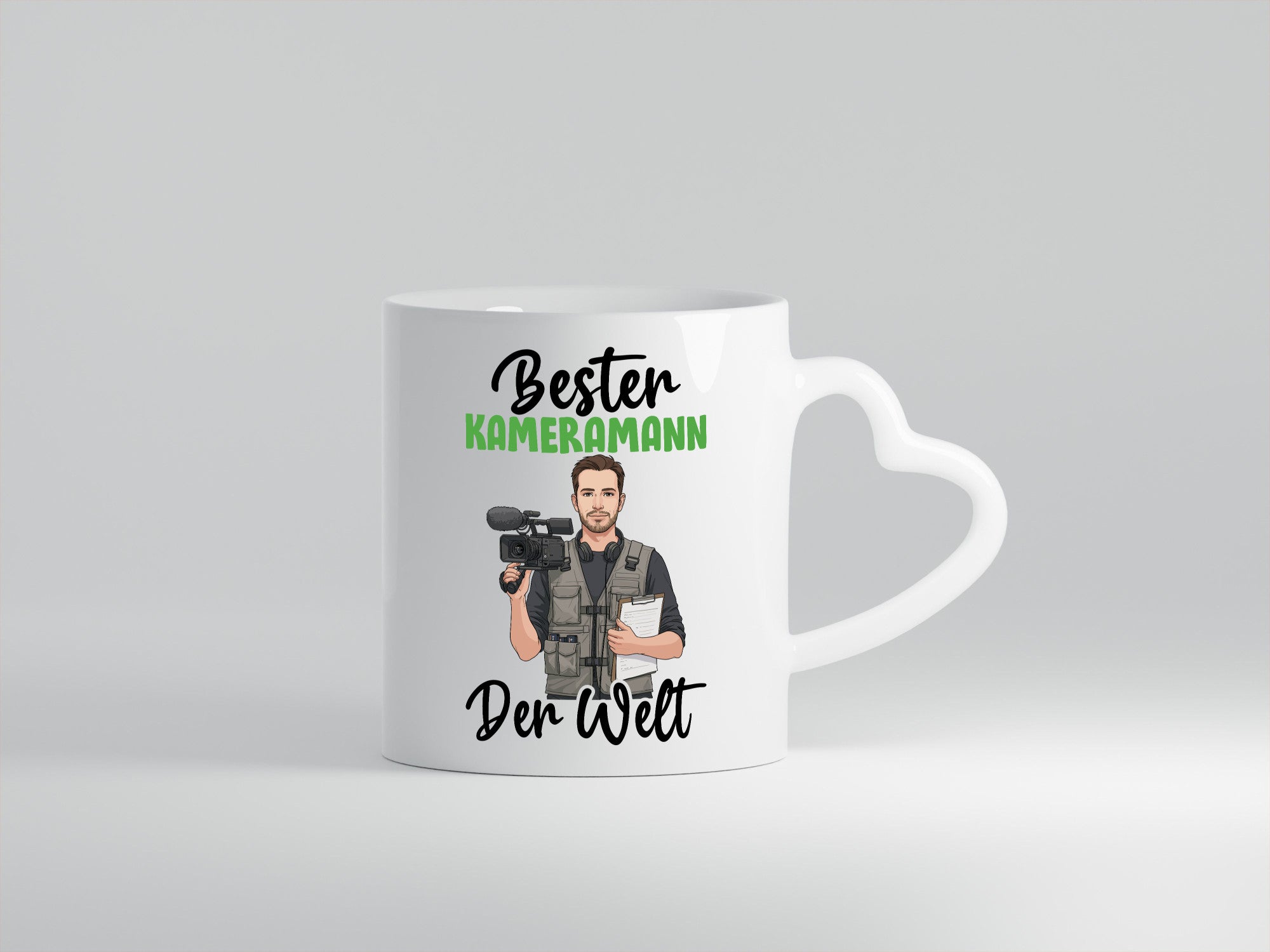 Bester Kameramann | Kamera v2 lustig Humor Geschenkidee Geschenk Tasse