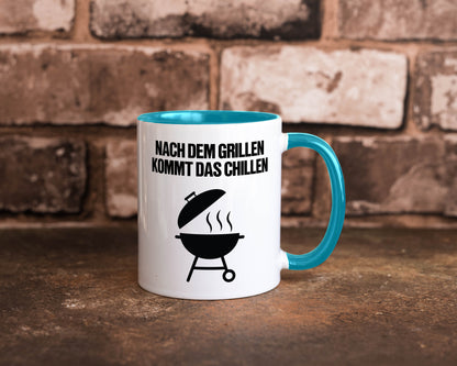 Nach dem Grillen kommt das Chillen | Grillmeister Party Geschenk Humor