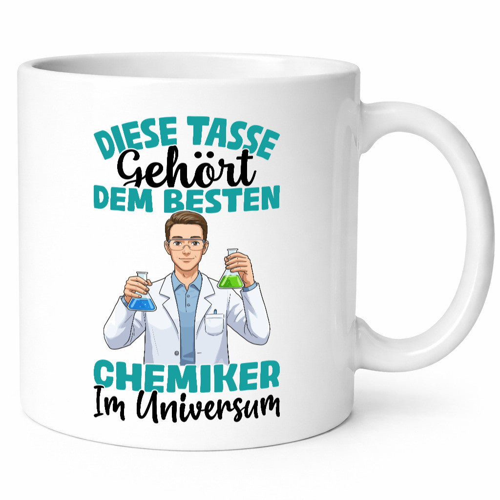 Im Universum: Chemiker | Chemie Labor lustig Humor Geschenkidee Geschenk Tasse