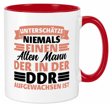 DDR Männer | Ostdeutschland Opa Ossi Vatertag vl7 Geschenk Familie Geschenkidee Tasse