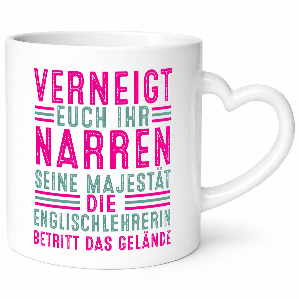Verneigt euch: Englischlehrerin | Englisch Lehrerin v2 lustig Humor
