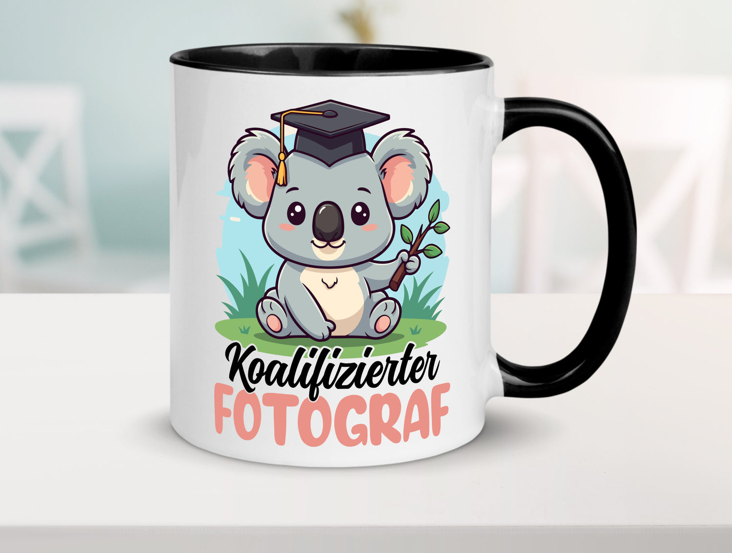 Koalifizierter Fotograf | Fotografie Kamera Geschenk Humor Geschenkidee
