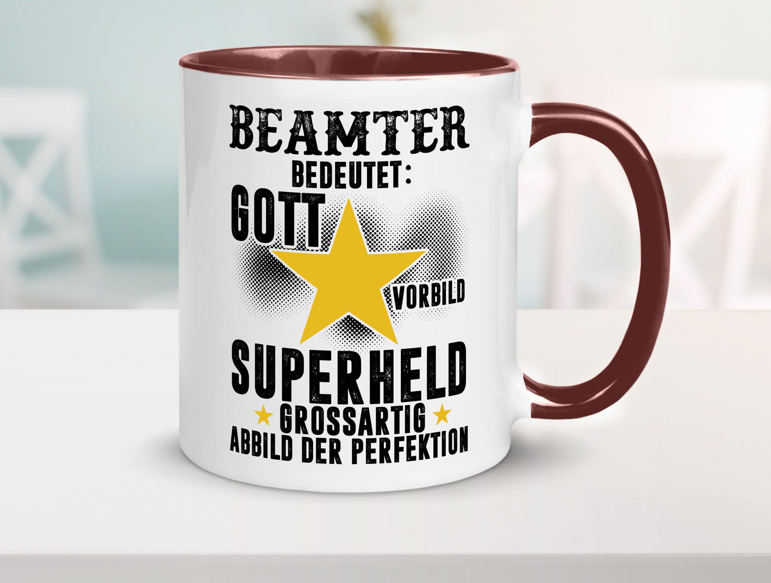 Bedeutung von Beamter | Verbeamtung öffentlicher Dienst Humor Geschenkidee Tasse