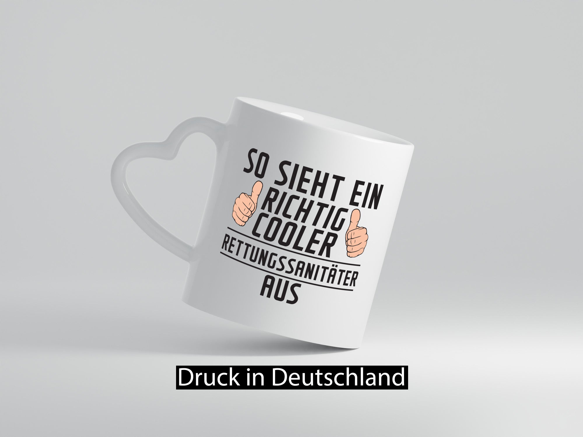 Richtig Cooler Rettungssanitäter | Sanitäter Humor Geschenkidee Tasse
