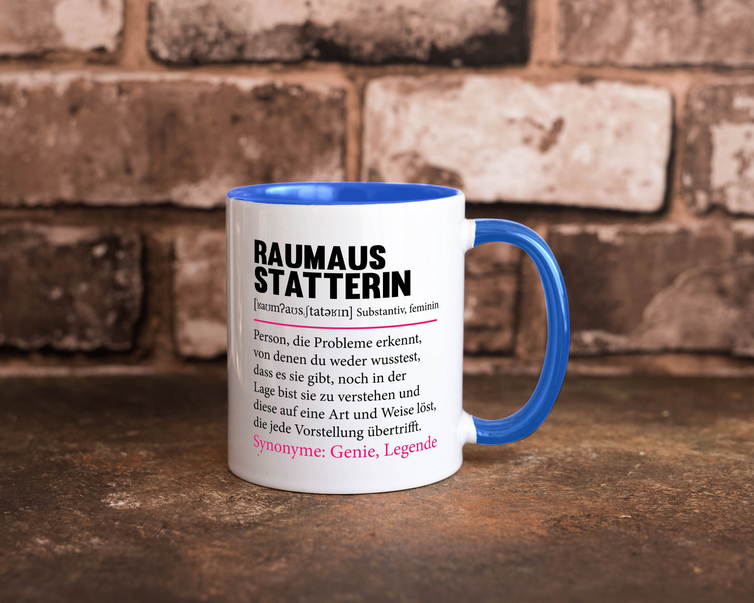 Raumausstatterin | Wohn Ausstatterin Beruf Humor Geschenk Arbeit Kollegen Büro