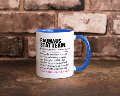 Raumausstatterin | Wohn Ausstatterin Beruf Humor Geschenk Arbeit Kollegen Büro