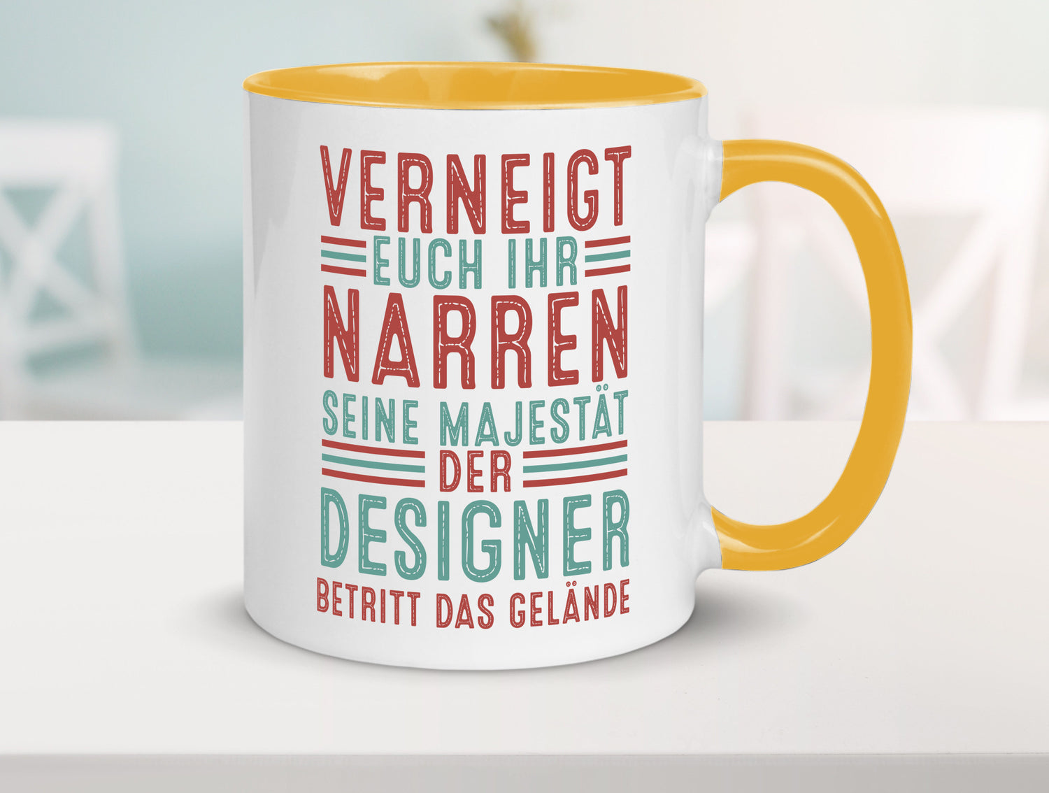 Verneigt euch: Designer Beruf | Mode v2 Humor Arbeit Kollegen Büro Geschenkidee