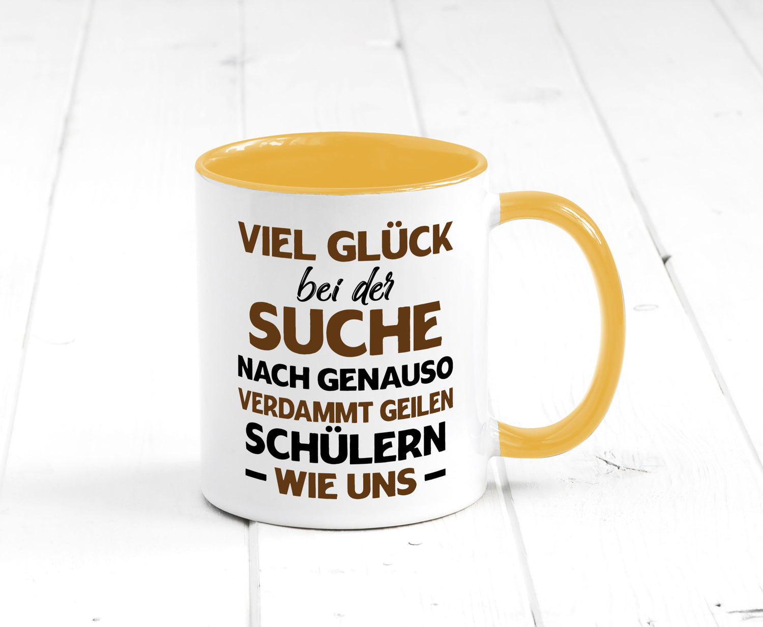Viel glück | Geile schüler Schule Beste Lehrerin lustig Humor Geschenkidee