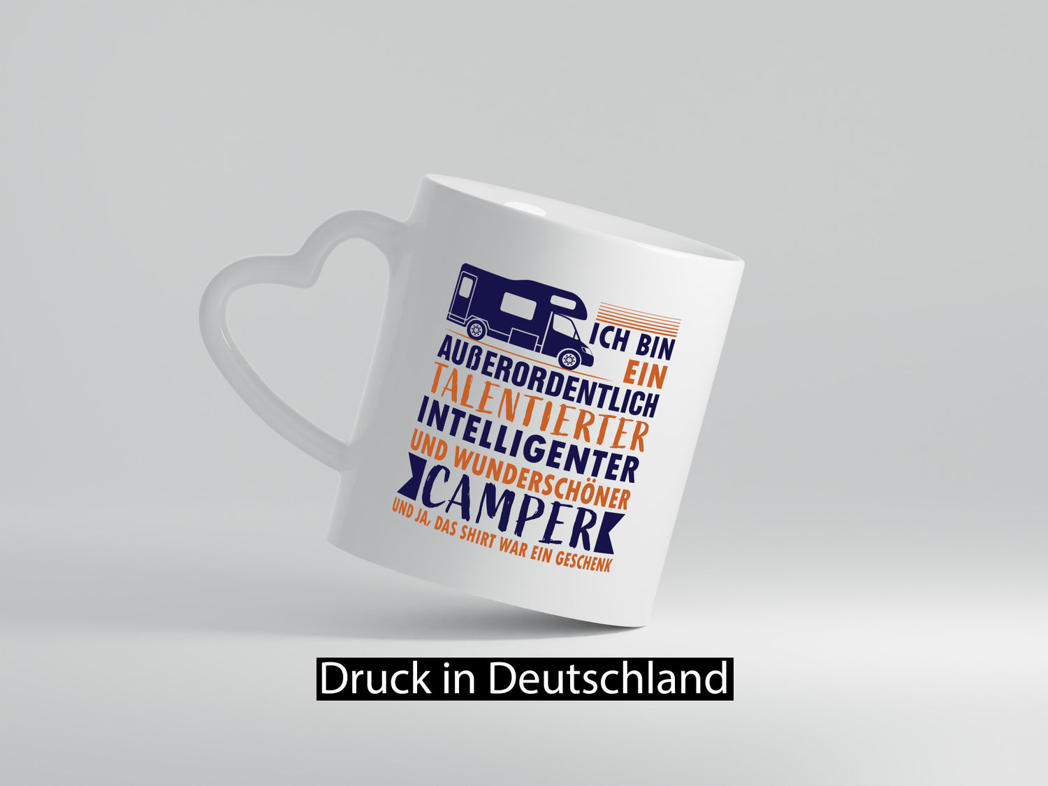 Talentierter | Intelligenter Wunderschöner Camper lustiger Spruch Geschenk
