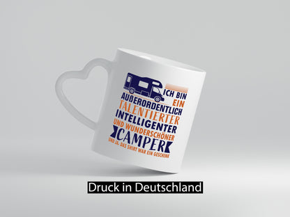 Talentierter | Intelligenter Wunderschöner Camper lustiger Spruch Geschenk