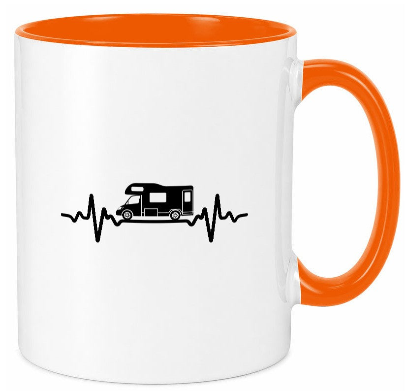 Wohnmobil | Herzschlag lustiger Spruch Geschenk Humor Geschenkidee Tasse