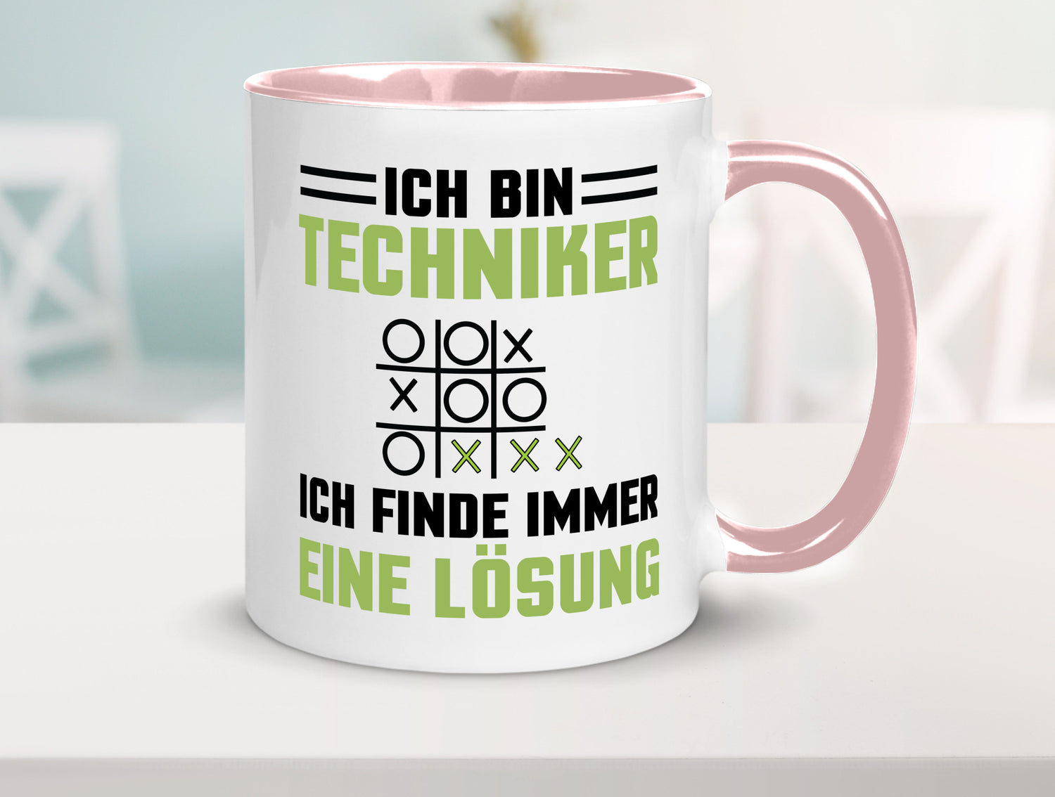 Ich bin Techniker finde immer eine Lösung | lustiger Spruch Geschenk Humor