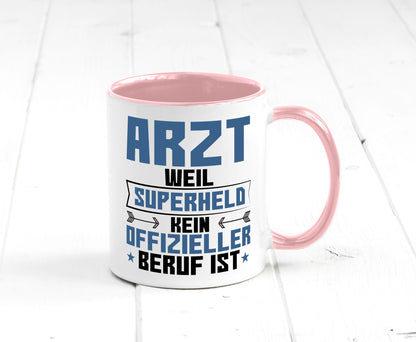 Superheld Arzt | Medizin Doktor Facharzt Geschenk Humor Geschenkidee lustiger