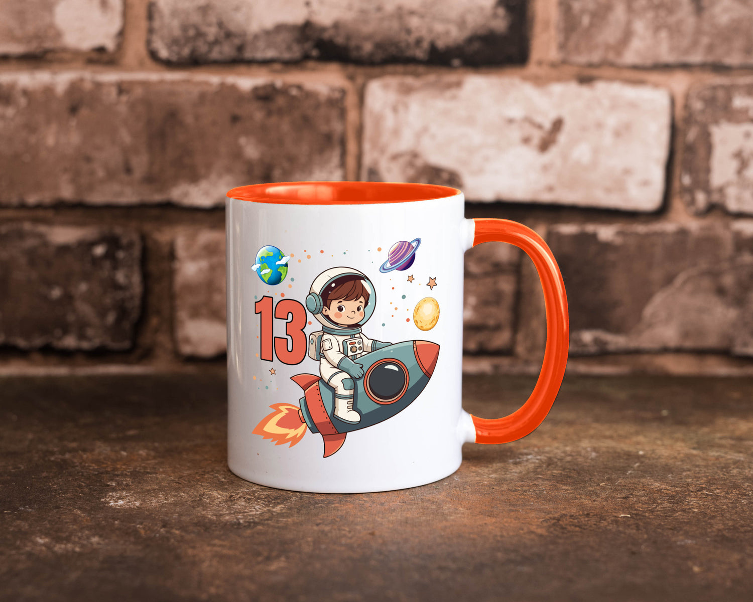 13. Geburtstag | 13 Jahre Astronaut Weltraum lustiger Spruch Geschenk