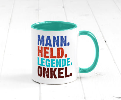 Legende Onkel | Männer Tasse Patenonkel Humor Mann lustig Geschenkidee Geschenk