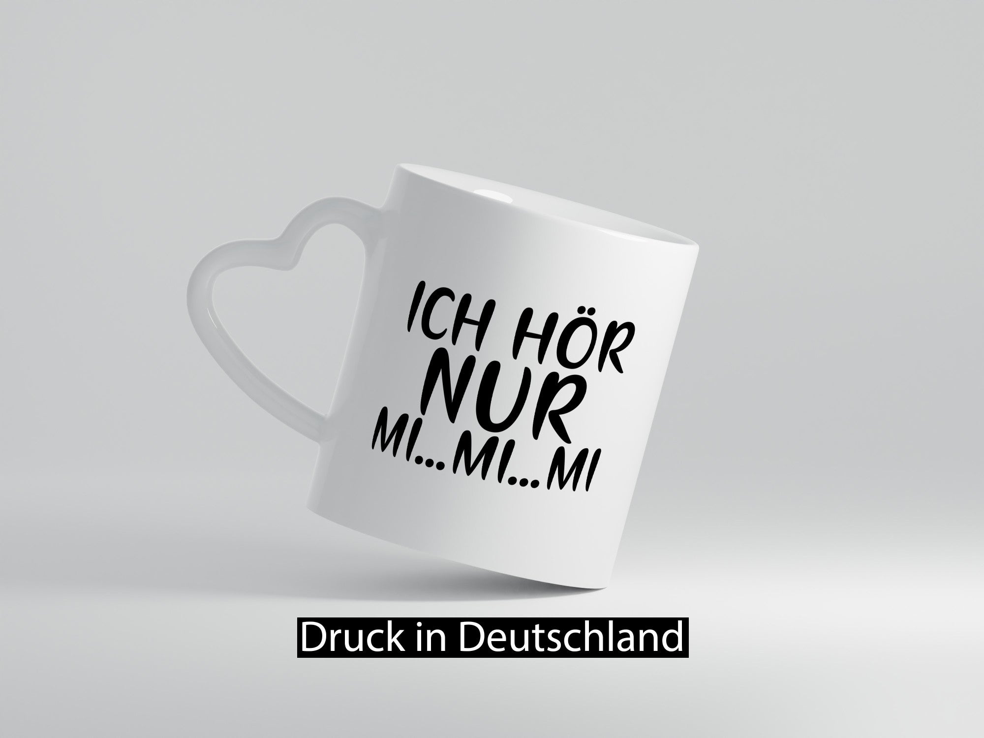 Ich hör nur Mi | Jammern Büro Kollegen Spruch Geschenkidee Arbeit Humor Tasse