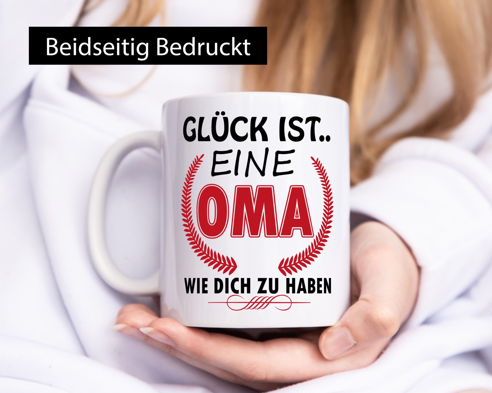 Beste Oma der Welt lustiger Spruch Geschenk Familie Geschenkidee Tasse