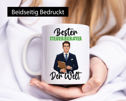 Bester Steuerberater | Steuern lustig Humor Geschenkidee Geschenk Tasse