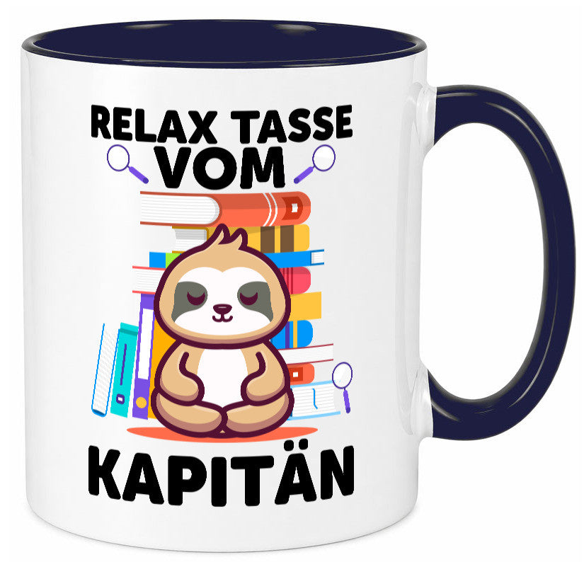 Relax Tasse: Kapitän | Schiffskapitän Schiff Geschenk Humor Geschenkidee