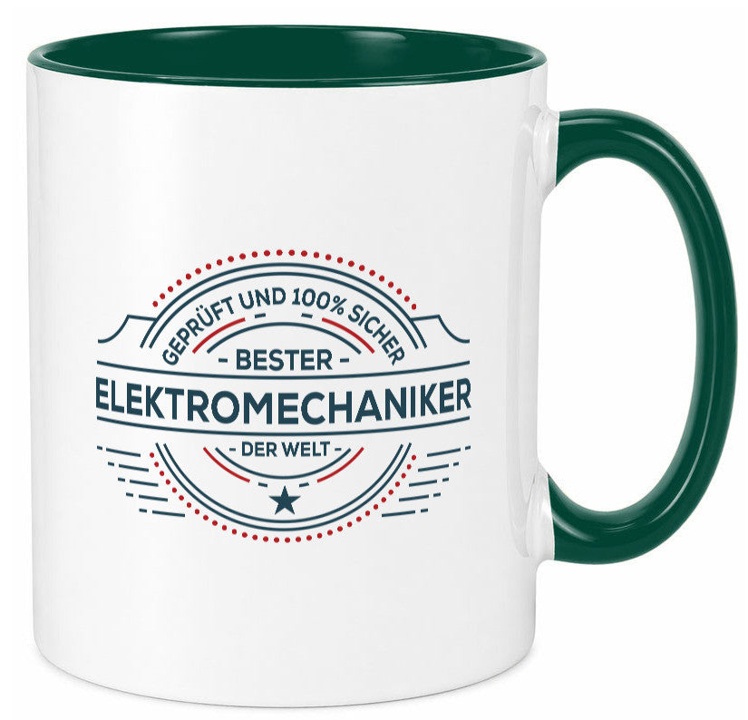 Geprüft und sicher: Elektromechaniker | Mechaniker Geschenk Humor Geschenkidee