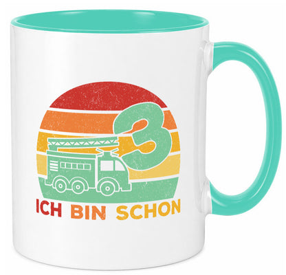 3. geburtstag | Feuerwehrauto 3 Jahre Feuerwehr Geschenk Geschenkidee lustiger