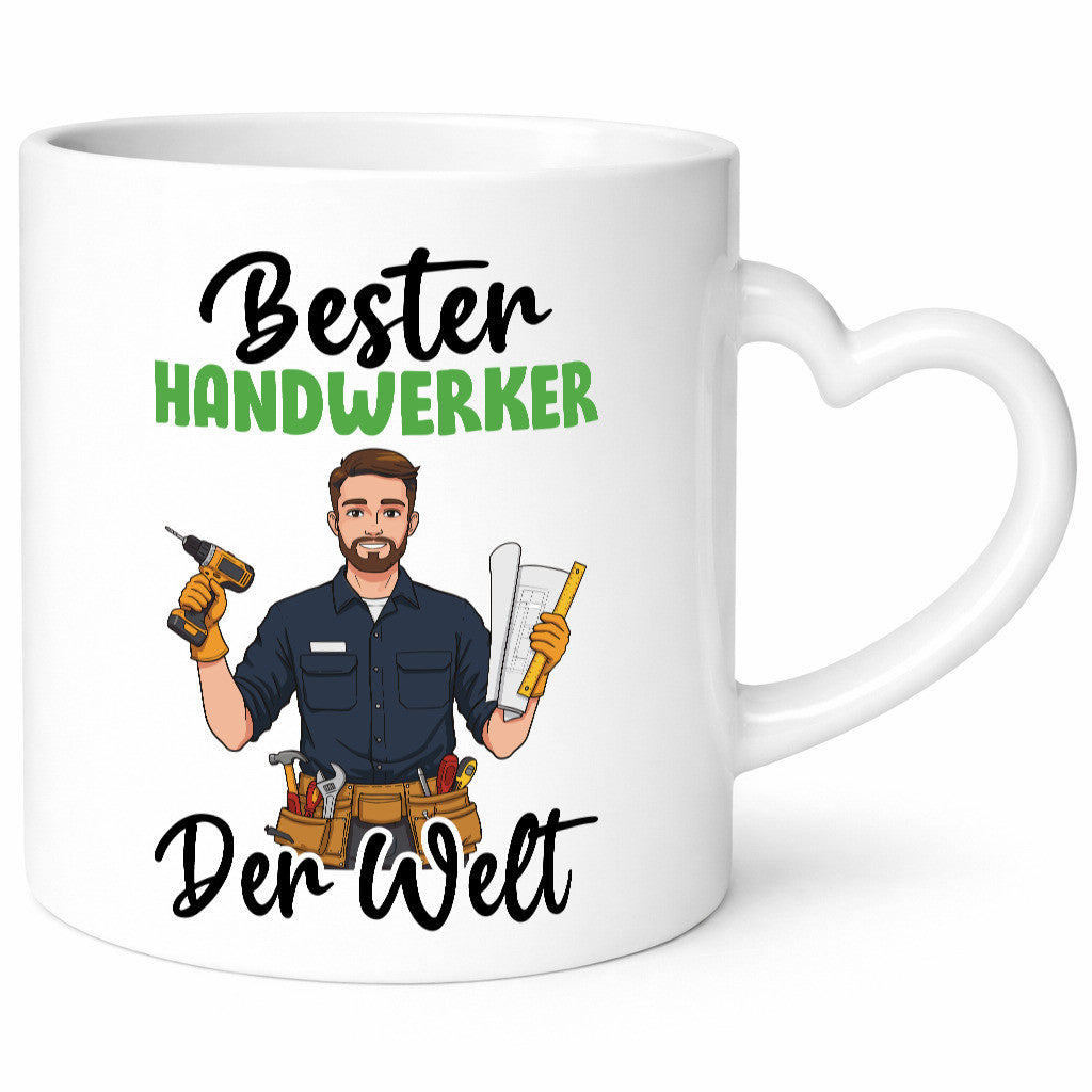 Bester Handwerker |Handwerk v2 Geschenk Humor Geschenkidee lustiger Spruch Tasse