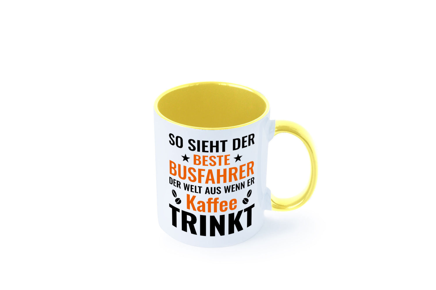 Kaffee trinkt: Busfahrer | Berufsfahrer Fahrer Geschenk Arbeit Kollegen Büro