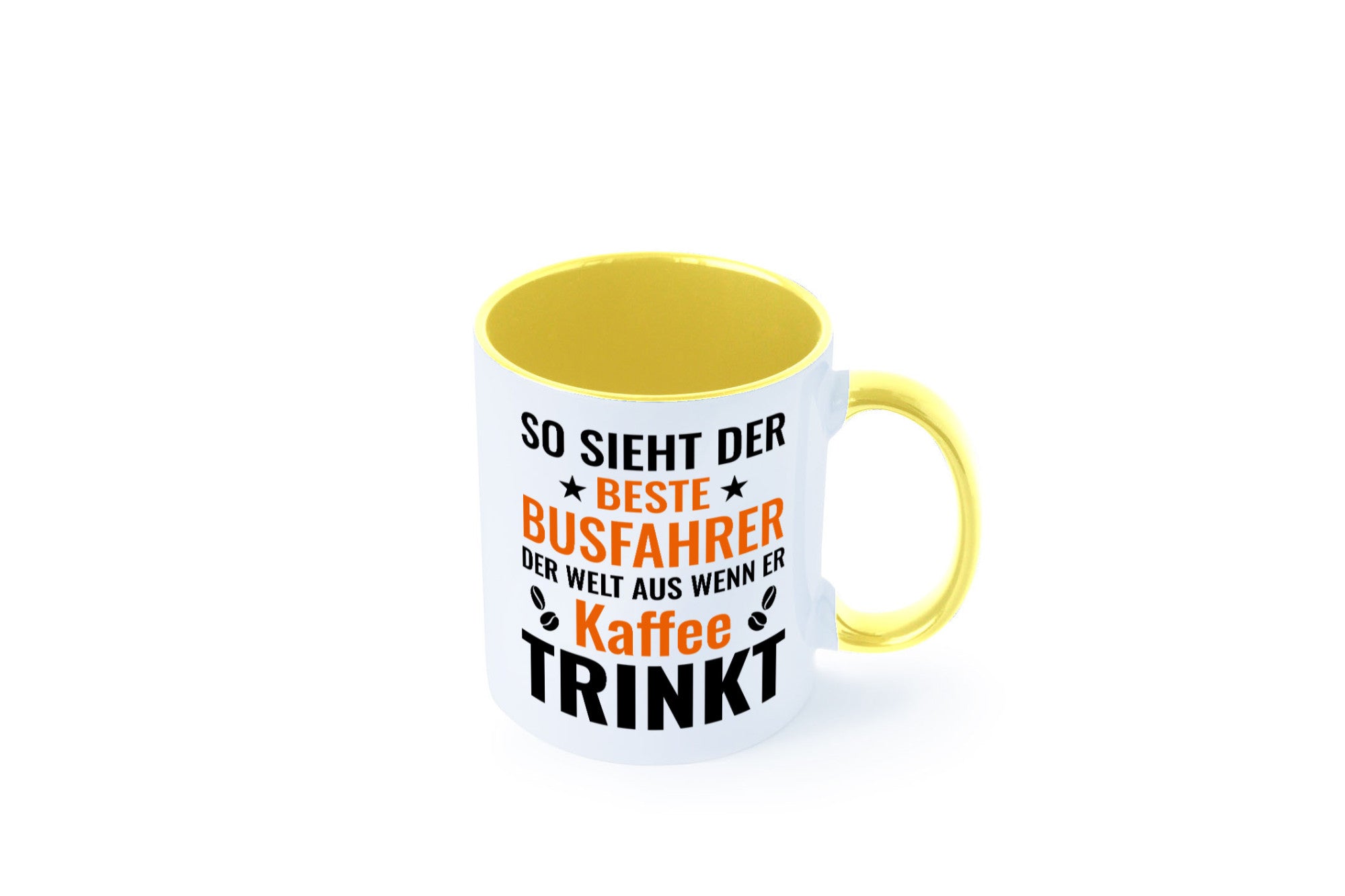 Kaffee trinkt: Busfahrer | Berufsfahrer Fahrer Geschenk Arbeit Kollegen Büro