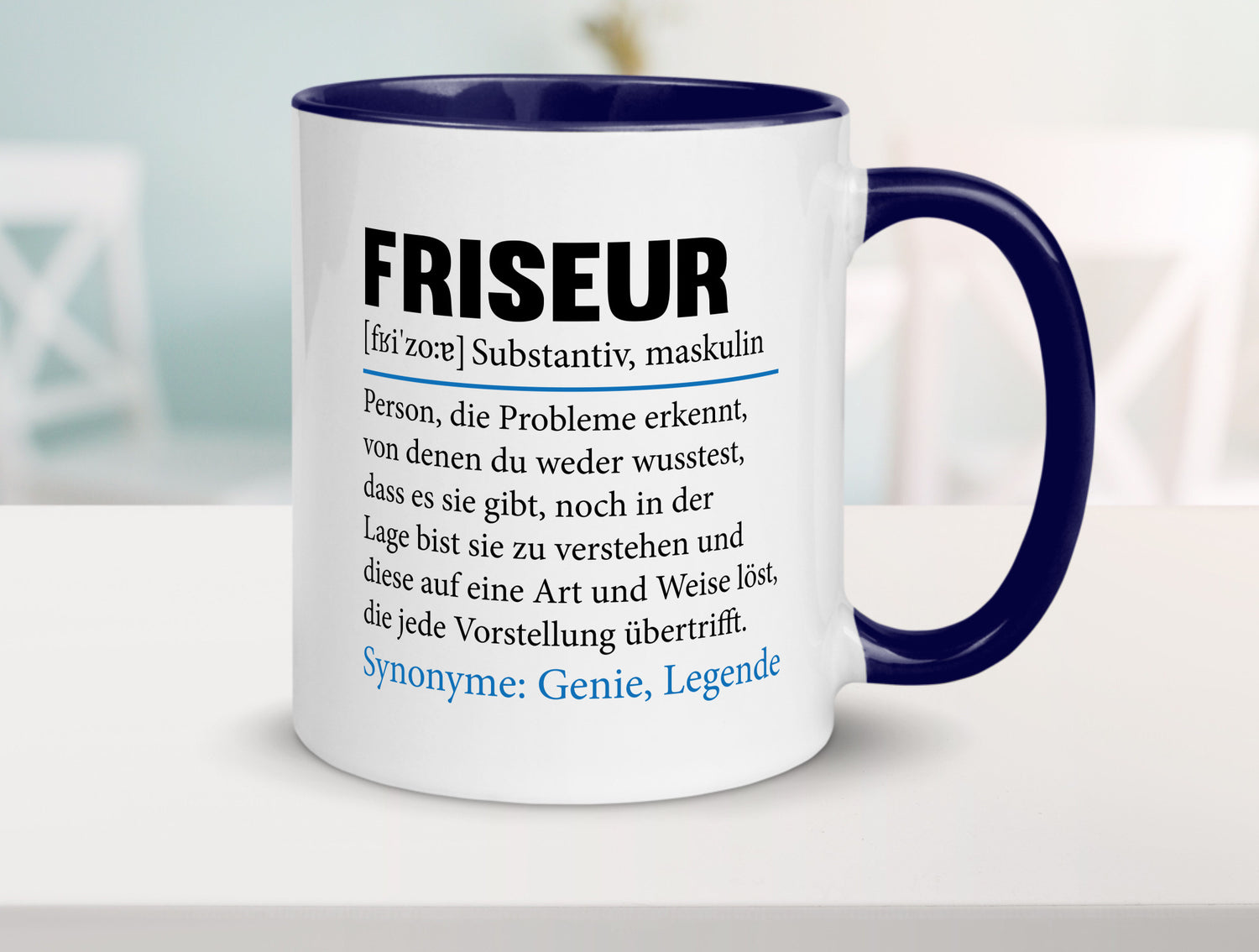 Friseur | Spruch Frisör Beruf lustig Humor Arbeit Kollegen Büro Geschenkidee