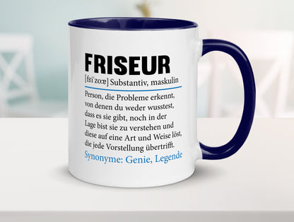 Friseur | Spruch Frisör Beruf lustig Humor Arbeit Kollegen Büro Geschenkidee