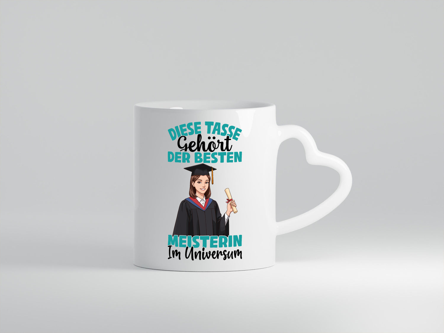 Im Universum: Meisterin | Meisterbrief Geschenk Humor Geschenkidee lustiger