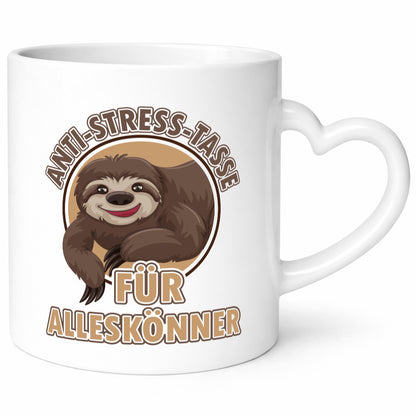 Anti Stress Tasse für alleskönner Humor Geschenkidee