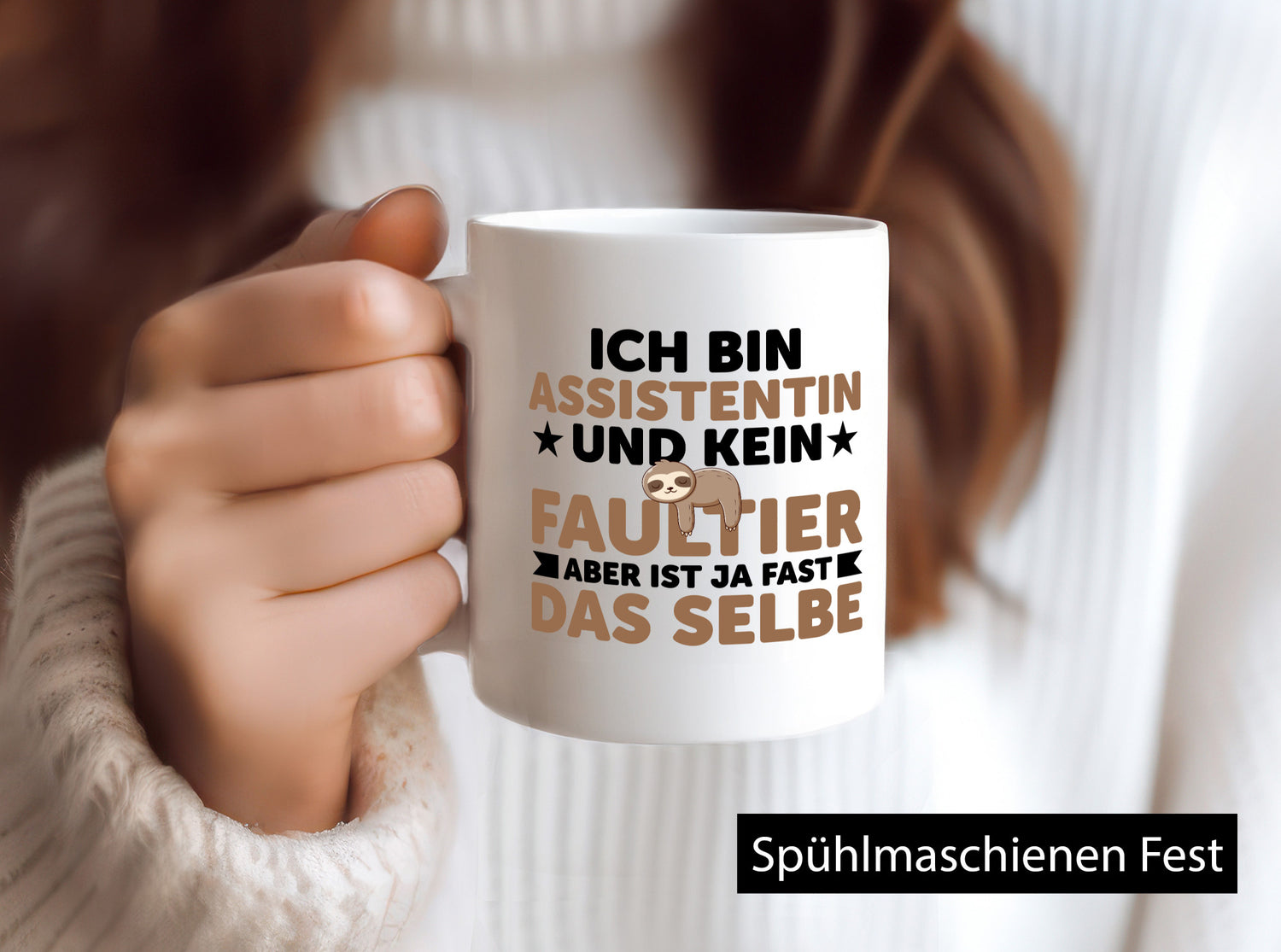 Ich bin kein Faultier: Assistentin | Assistenz Hilfskraft v2 Geschenkidee