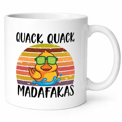 Quack Madafakas | Kollege Entenliebhaber lustig Arbeit Kollegen Büro Geschenk