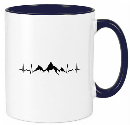Berge Motiv | Alpen Skifahren Skiurlaub Apres Ski Geschenkidee Humor Tasse