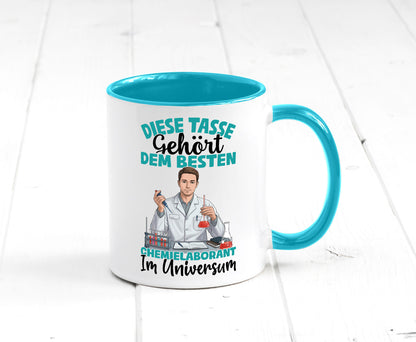 Im Universum: Chemielaborant | Laborant Chemie Humor Geschenkidee Tasse