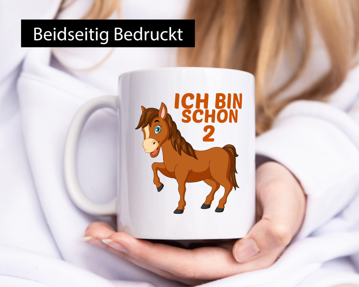 2. geburtstag | Ich bin schon 2 Pferde Pony lustiger Spruch Geschenk