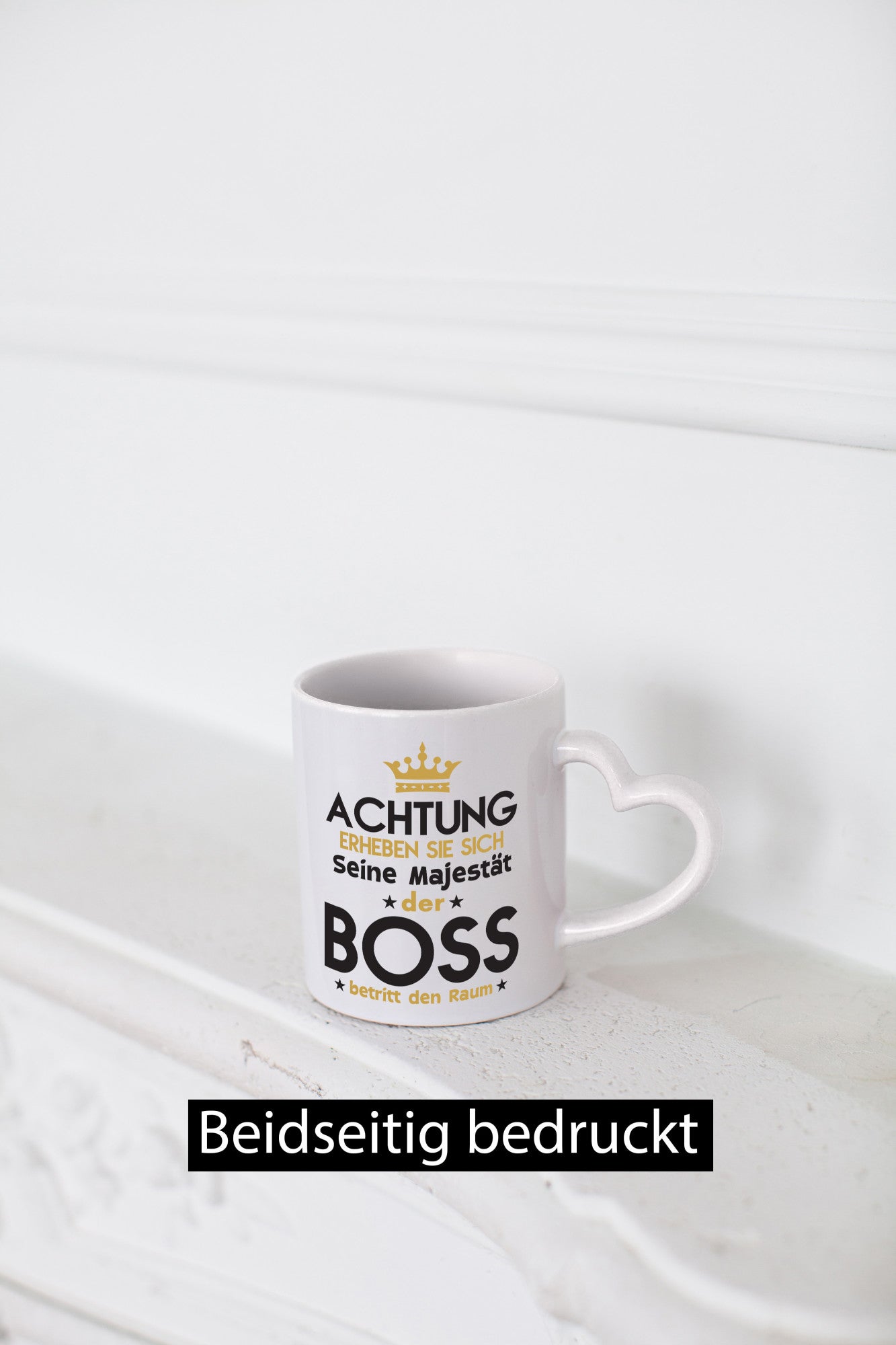 Seine Majestät Boss | Führungskraft Vorgesetzter Geschenkidee Humor Tasse