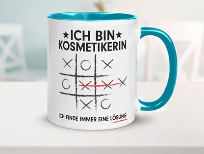 Löse Probleme: Kosmetikerin | Kosmetik Stylistin Geschenk Humor Geschenkidee
