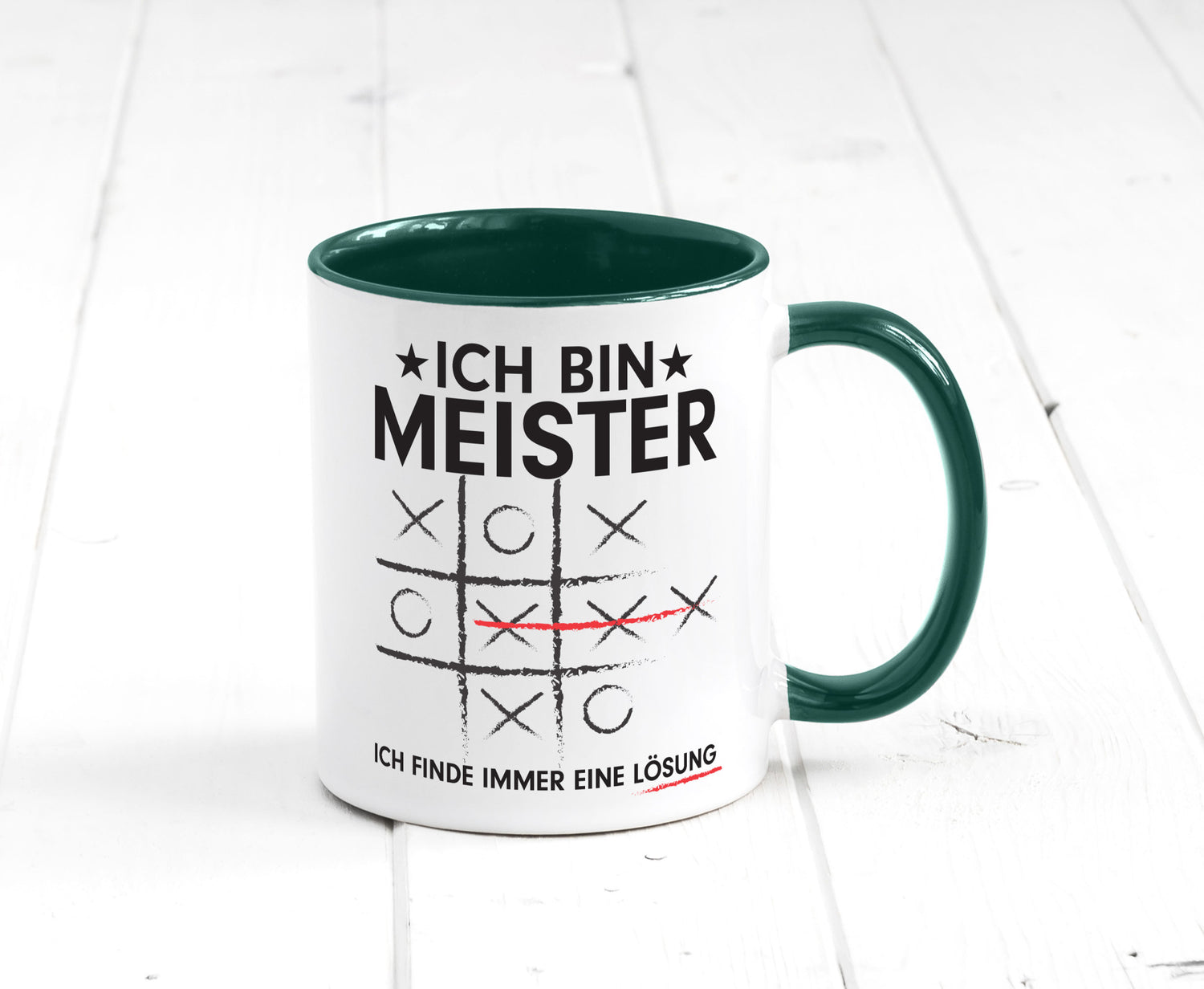 Löse Probleme: Meister | Meisterbrief lustiger Spruch Geschenk Humor