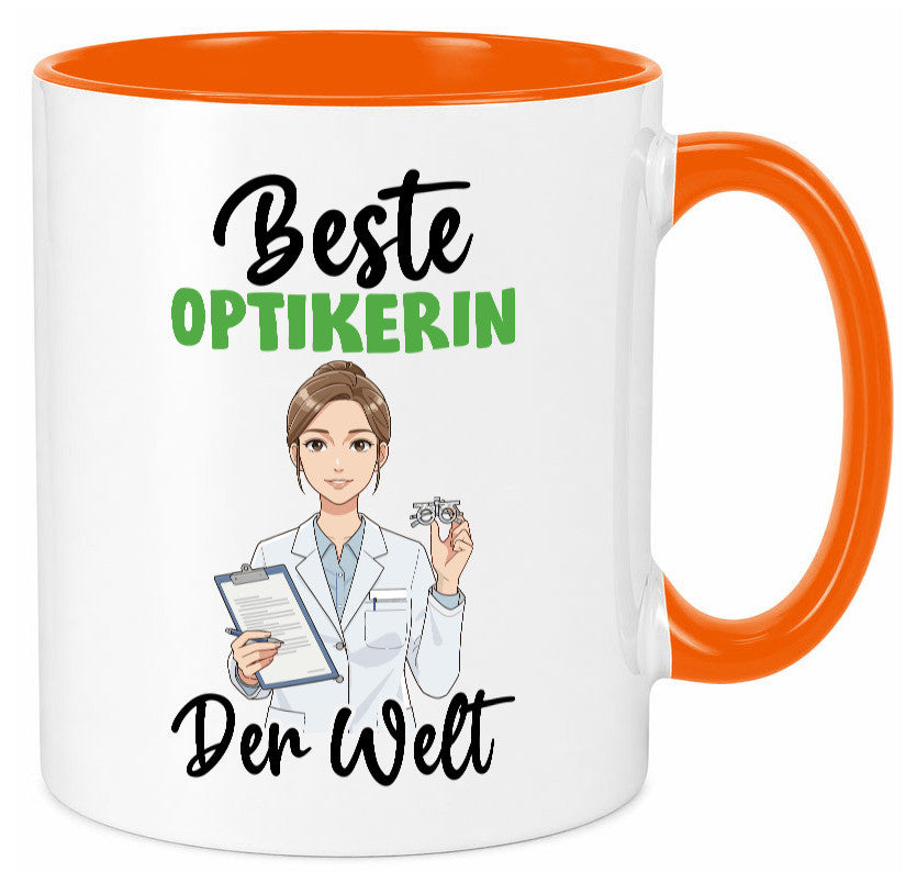 Beste Optikerin | Augenoptik v2 Geschenk Humor Geschenkidee lustiger Spruch