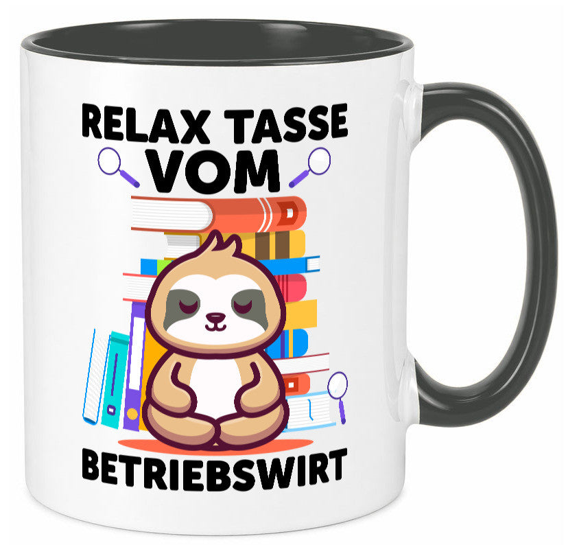 Relax Tasse: Betriebswirt | Betriebswirtschaft lustiger Spruch Geschenk Humor