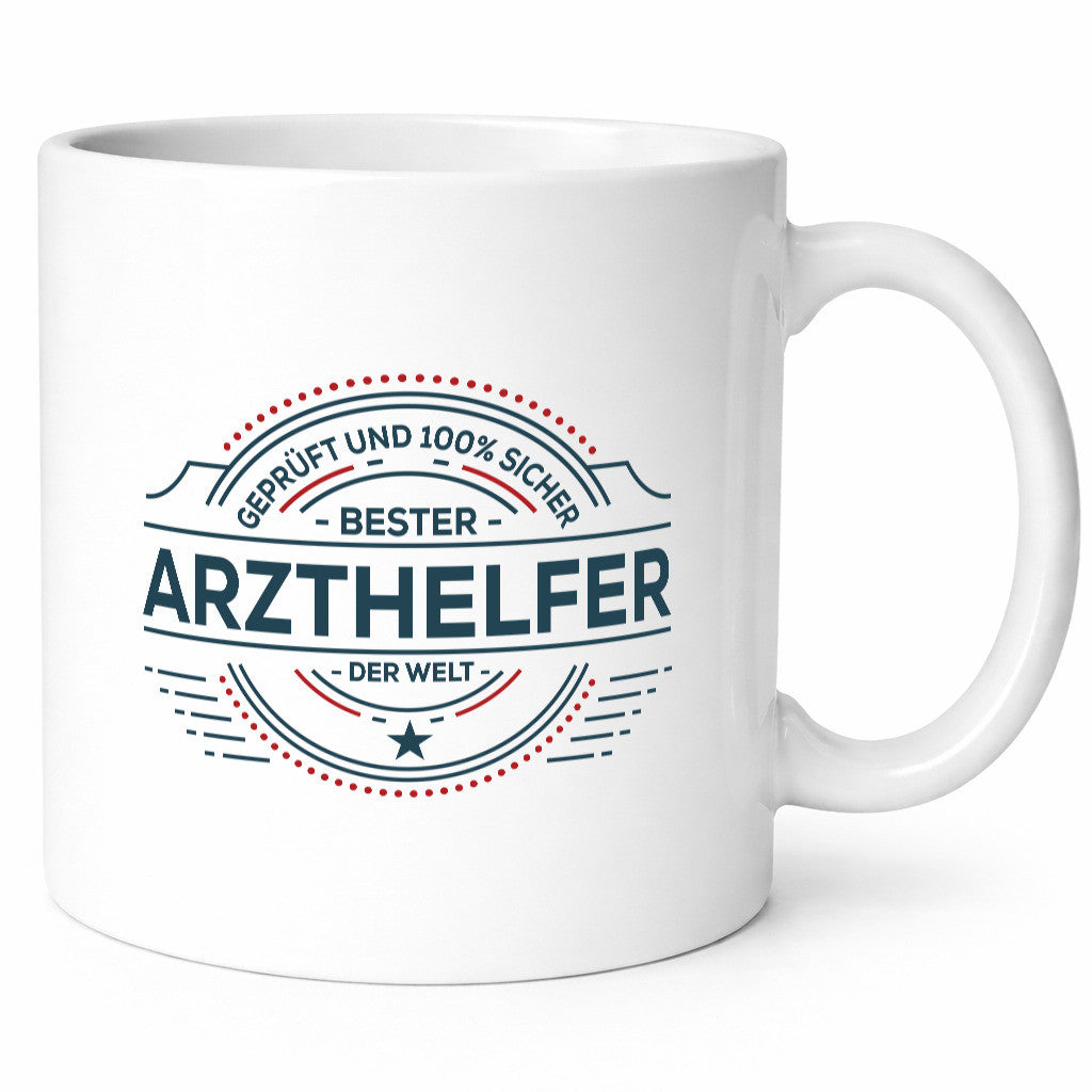 Geprüft und sicher: Arzthelfer | Fachangestellter Medizin Geschenk Humor