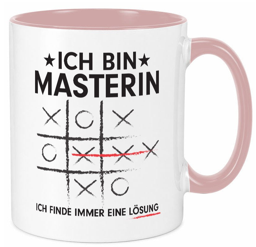 Löse Probleme: Masterin | Student Uni Studium Humor Geschenkidee Tasse