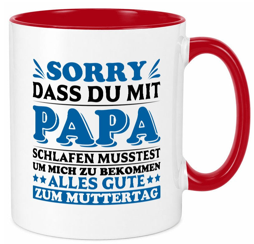 Muttertags Tasse vl10 lustig Familie Geschenkidee Geschenk